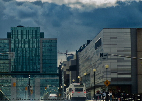 Storm clouds over Ottawa, ON Picture Board by Stephanie Moore