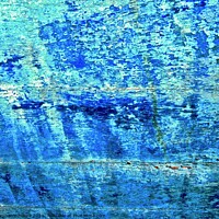 Buy canvas prints of Flaking Blue paint by Stephanie Moore