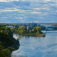 Buy canvas prints of The Mighty Ottawa River by Stephanie Moore