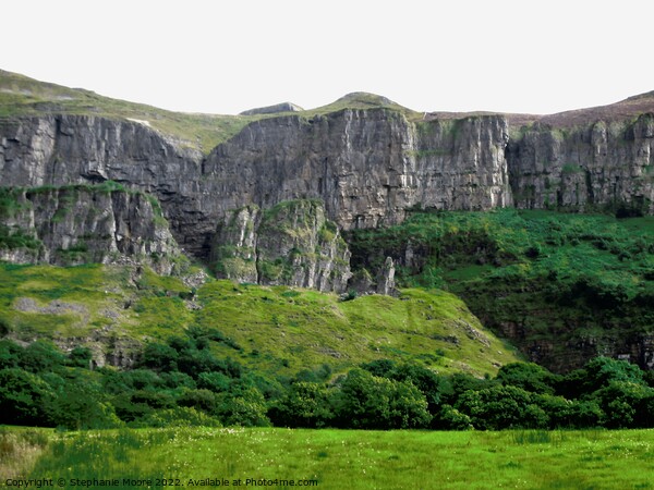 The Benbulben Escarpment Picture Board by Stephanie Moore