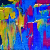 Buy canvas prints of Colourful abstract by Stephanie Moore