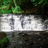 Buy canvas prints of Glencar waterfall by Stephanie Moore