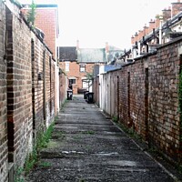 Buy canvas prints of Alley in Belfast by Stephanie Moore