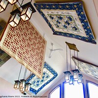 Buy canvas prints of Quilts on the Ceiling by Stephanie Moore