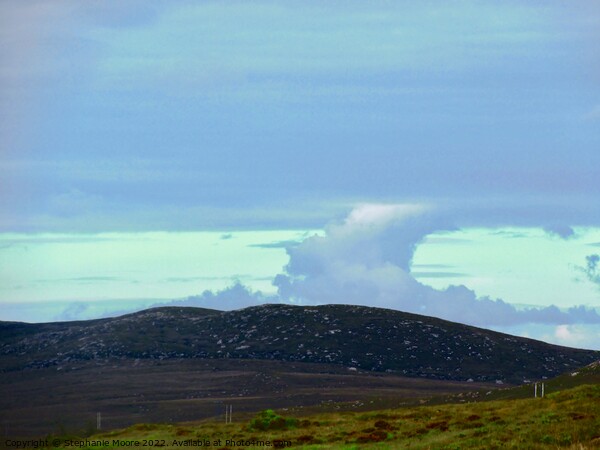 Unusual clouds in Donegal Picture Board by Stephanie Moore
