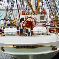 Buy canvas prints of Tall Ship Eagle by Stephanie Moore