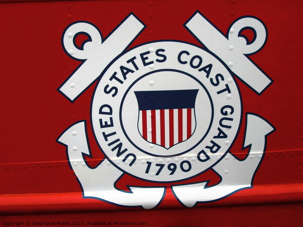US Coast Guard insignia Picture Board by Stephanie Moore