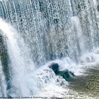 Buy canvas prints of Curtain of water by Stephanie Moore