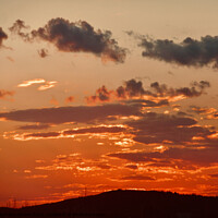 Buy canvas prints of Sun Set by Stephanie Moore
