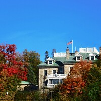 Buy canvas prints of American Ambassador's Residence by Stephanie Moore
