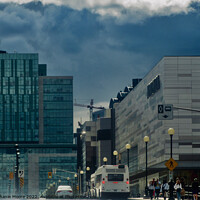 Buy canvas prints of Storm Clouds over Ottawa, ON Canada by Stephanie Moore