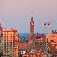 Buy canvas prints of Ottawa, Canada at 5:30 a.m. today by Stephanie Moore