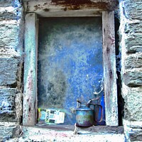 Buy canvas prints of Barn Window in Donegal, Ireland by Stephanie Moore