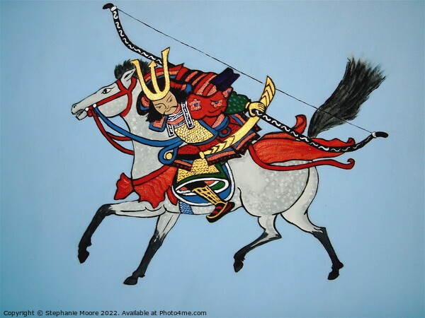 Japanese Samurai warrior #2 Picture Board by Stephanie Moore