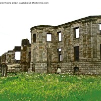 Buy canvas prints of Downhill Ruins by Stephanie Moore
