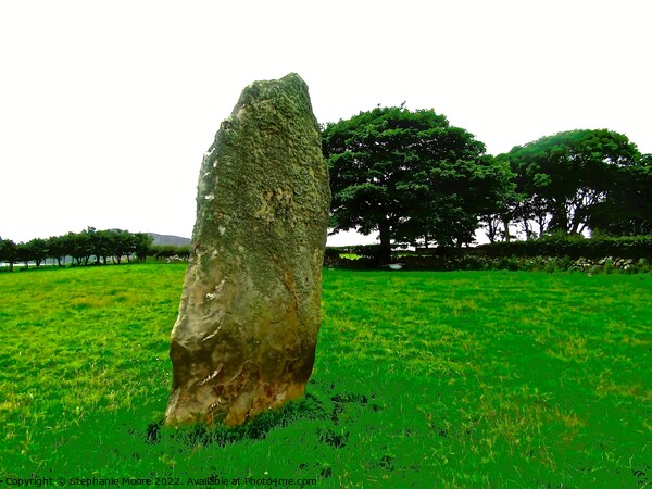 Megalithic Standing Stone Picture Board by Stephanie Moore