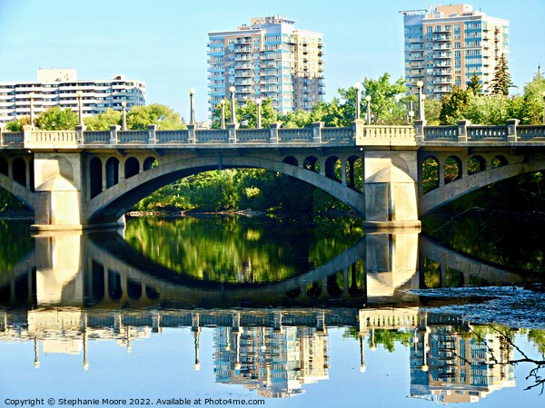 Rideau River Reflections Picture Board by Stephanie Moore