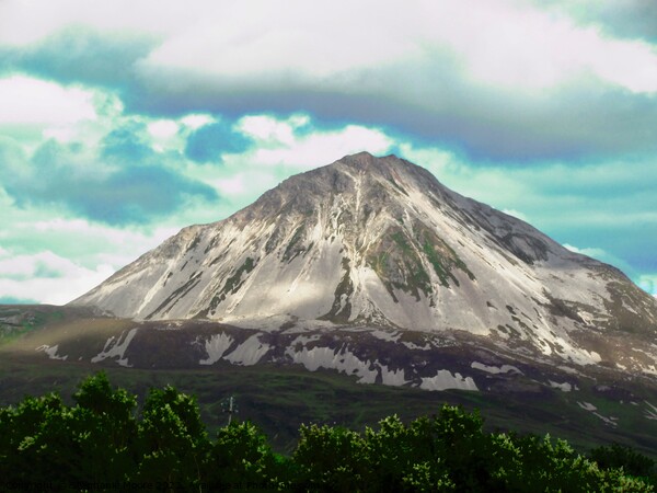 Mount Errigal Picture Board by Stephanie Moore