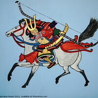 Buy canvas prints of Samurai rider by Stephanie Moore