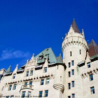 Buy canvas prints of The Chateau Laurier Hotel, Ottawa, ON by Stephanie Moore