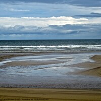 Buy canvas prints of The beach at Downhill, Derry, Northern Ireland by Stephanie Moore