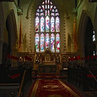 Buy canvas prints of St. Columba's Catholic Church, Derry by Stephanie Moore