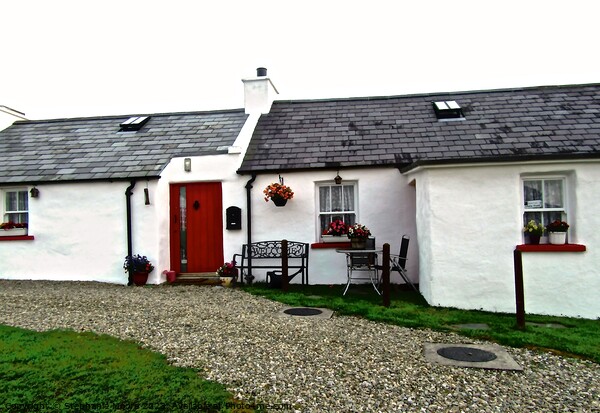 White cottage in Donegal Picture Board by Stephanie Moore