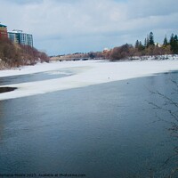 Buy canvas prints of The Rideau River  by Stephanie Moore