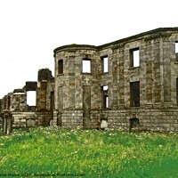 Buy canvas prints of Ruins of Downhill Demesne by Stephanie Moore