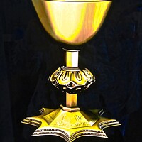 Buy canvas prints of Cuchannacht Maguire Chalice 1529 by Stephanie Moore
