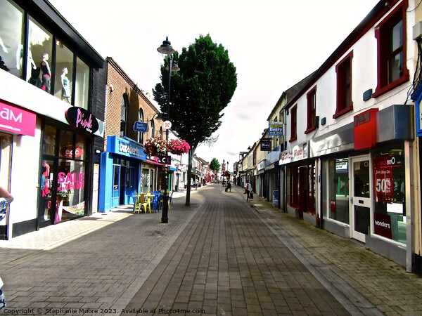 Street in Limavady Picture Board by Stephanie Moore