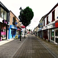 Buy canvas prints of Street in Limavady by Stephanie Moore
