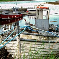 Buy canvas prints of Abandoned boats  by Stephanie Moore