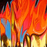 Buy canvas prints of Abstract 666 by Stephanie Moore