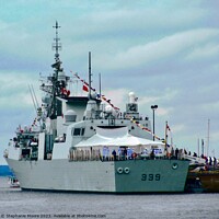Buy canvas prints of HMCS Charlottetown by Stephanie Moore