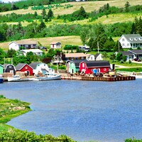 Buy canvas prints of French River, PEI by Stephanie Moore