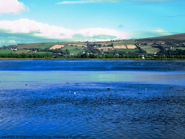 Donegal Lough Picture Board by Stephanie Moore