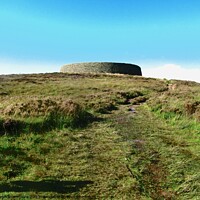Buy canvas prints of Another view of Grianan of Aileach by Stephanie Moore
