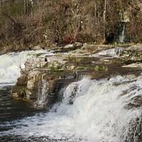 Buy canvas prints of Waterfall  by Stephanie Moore