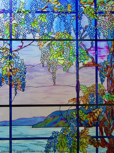Tiffany Glass Picture Board by Stephanie Moore