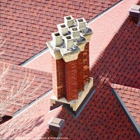 Buy canvas prints of Chimney Pots by Stephanie Moore