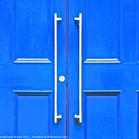 Buy canvas prints of Blue doors by Stephanie Moore