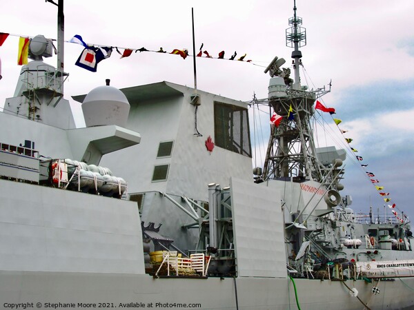 HMS Charlottetown Picture Board by Stephanie Moore