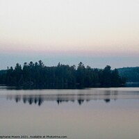Buy canvas prints of Early Morning at Lac Isabel by Stephanie Moore