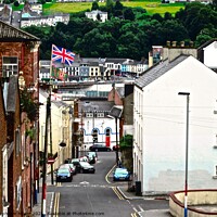 Buy canvas prints of Another view of  Bogside by Stephanie Moore
