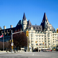 Buy canvas prints of Château Laurier by Stephanie Moore