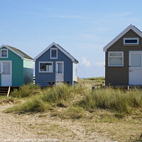 Buy canvas prints of beach huts by Nik Taylor