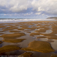 Buy canvas prints of Crooklets beach, Bude by Nik Taylor