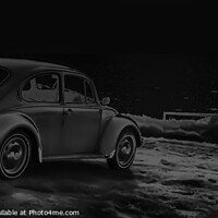 Buy canvas prints of Original VW Beetle  by Nik Taylor