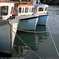 Buy canvas prints of Boats of Padstow  by Nik Taylor